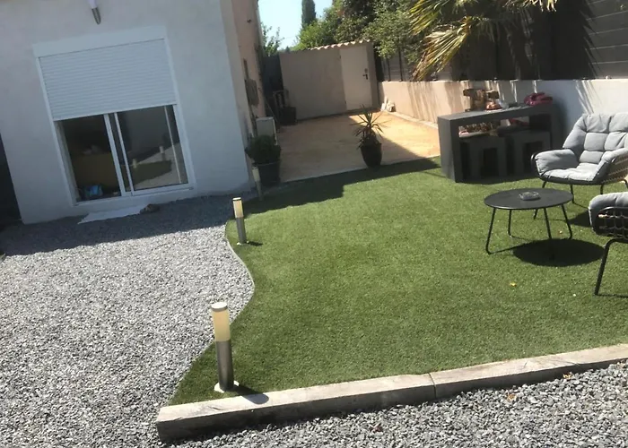 Charmant Studio Dans Villa - Parking - Jardin
